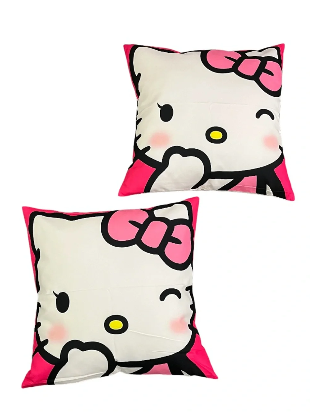 NEW Set of 2 Hello Kitty Decorative Throw Pillows